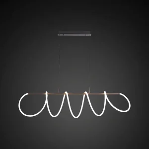 Zigzag LED egyágú függesztett lámpa Vedd meg online