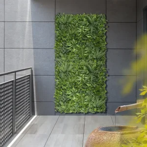 Nortene Vertical Tropic műanyag zöldfal trópusi növényeivel (100×100 cm) Ne maradj le