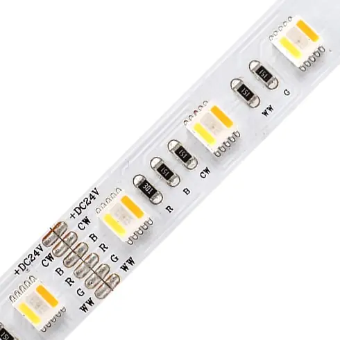 Legnépszerűbb FullColor RGB+CCT LED szalag beltéri 5050-60LED/m, 24 Volt