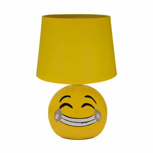 Kedvezményes ár EMOJI asztali lámpa E14-es foglalattal, röhögő