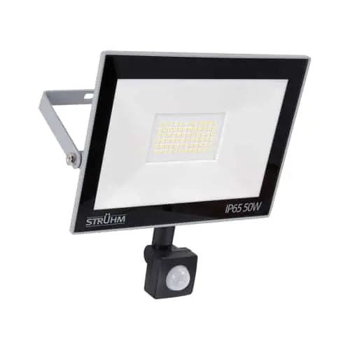 Strühm KROMA mozgásérzékelős LED reflektor 50W 6500K IP65 2 év garanciával Népszerű