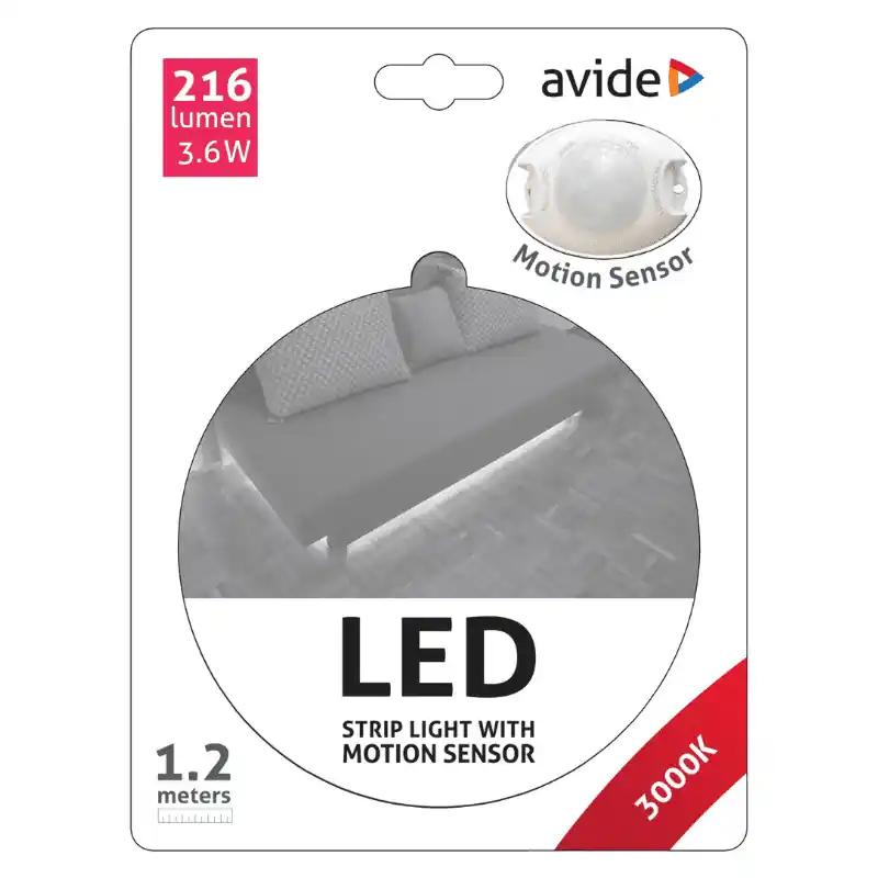 LED Szalag szett ágyvilágításhoz szenzorral 120cm meleg fehér Kedvezmény