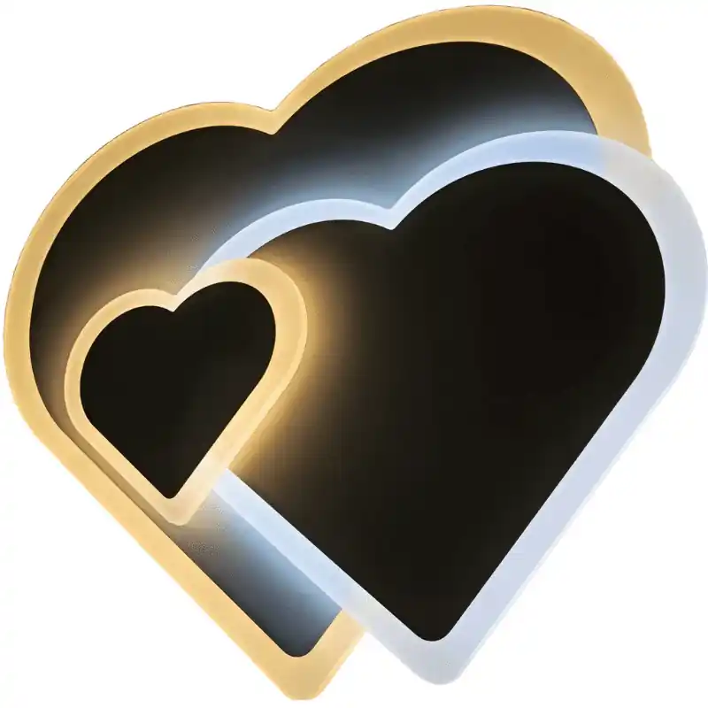 Akciós ár Avide Coeur Szív Alakú Mennyezeti LED Lámpa 55 cm