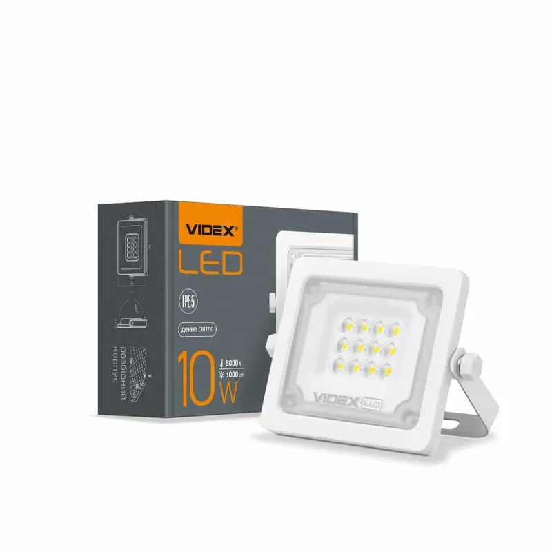 VIDEX LED reflektor 10W, napfény fehér – F2e Biztonságos fizetés