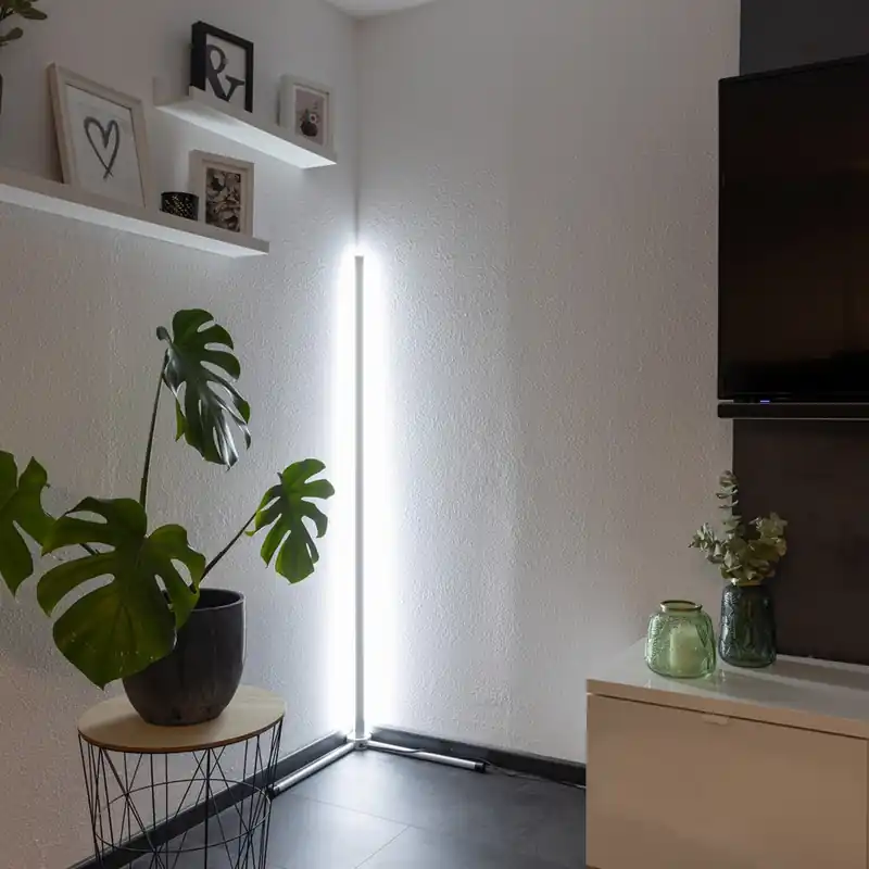 RGB Sarok Állólámpa 140 cm Fehér Csak ma