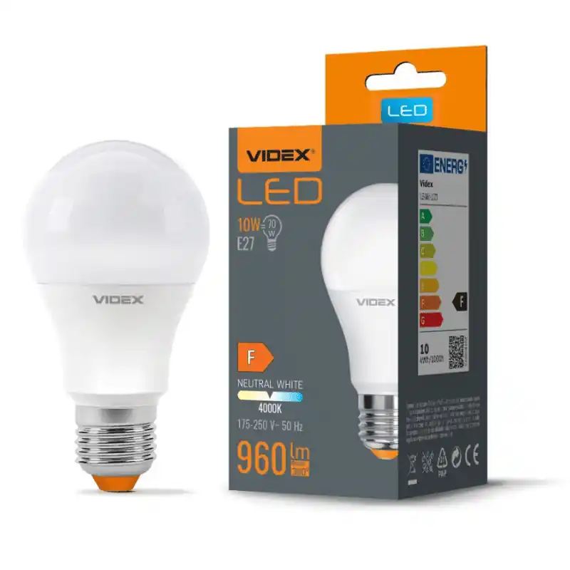 LED izzó 10W természetes fehér A60 E27-es foglalattal 70W-os halogén izzó helyett Népszerű