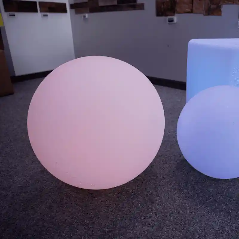 Gyors szállítás Akkus kerti díszgömb, RGB, 30 cm