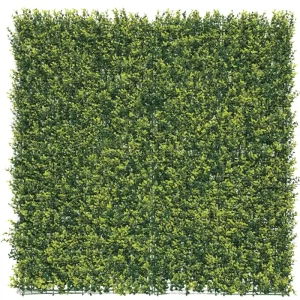 Nortene Vertical Buxus műanyag növényfal buxuslevelekkel (100×100 cm) Expressz kézbesítés