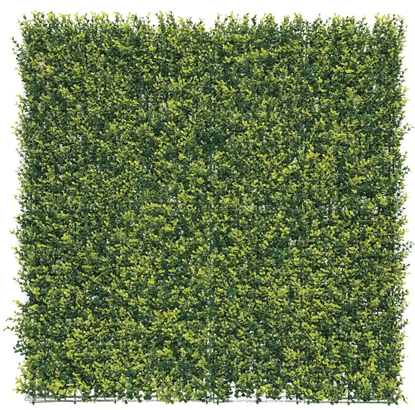 Nortene Vertical Buxus műanyag növényfal buxuslevelekkel (100×100 cm) Expressz kézbesítés