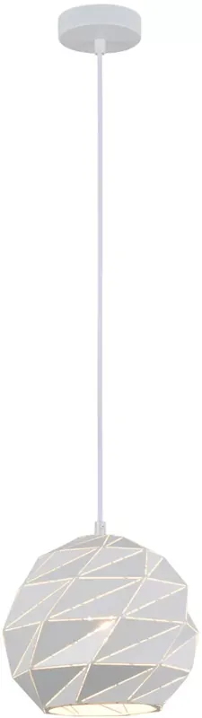Akciós ár Italux PALERMO PND-2424-1S-WH Függőlámpa 1x40W/E27 IP20