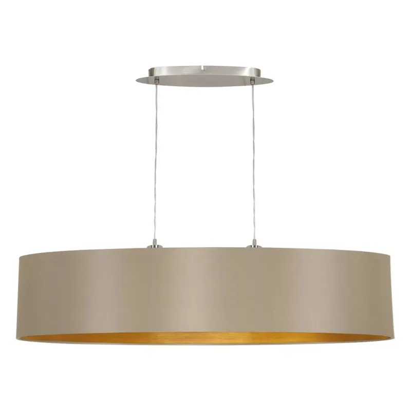 Szuper ajánlat Eglo MASERLO 31618 Függőlámpa 2x60W/E27