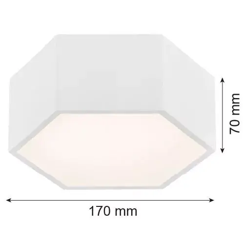 Argon ARIZONA 3828 Süllyesztett mennyezeti lámpa 1x9W/LED 3000K 1150LM IP20 Nézd meg most