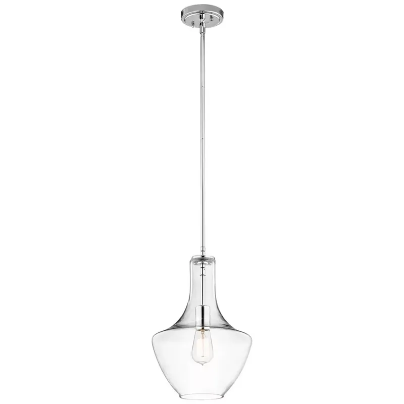 Vedd meg online Kichler EVERLY KL-EVERLY-P-S-CH Függőlámpa 1x60W/E27
