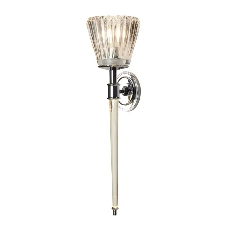 Elstead Lighting AGATHA BATH-AGATHA-PC Fali lámpa 1x3,5W/G9 + 1x1W/LED 320LM, 70LM IP44 Akciós ár