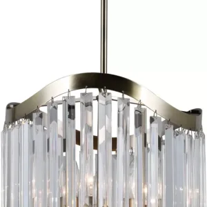 Akciós ár ITALUX PND-44544-3 SABRIGA Kristály Függesztett Lámpa Antik Bronz E14 IP20