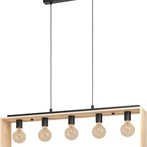 Ajánlat Eglo FAMBOROUGH 43414 Függőlámpa 5x40W/E27