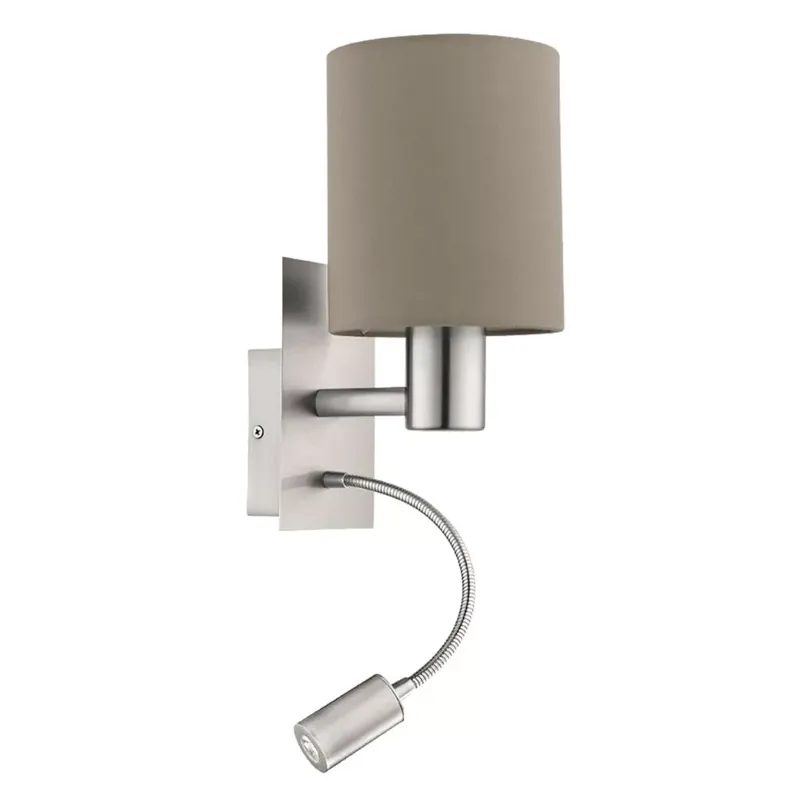 Rendeld meg most Eglo PASTERI 96478 Fali lámpa 1x40W/E27 + 1X3,5W/LED 380LM