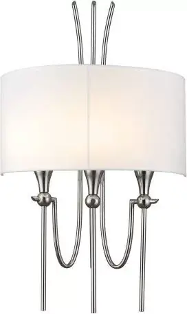 Outlet Cosmolight LAS VEGAS W03711NI Fali lámpa 3x40W/E14 IP20