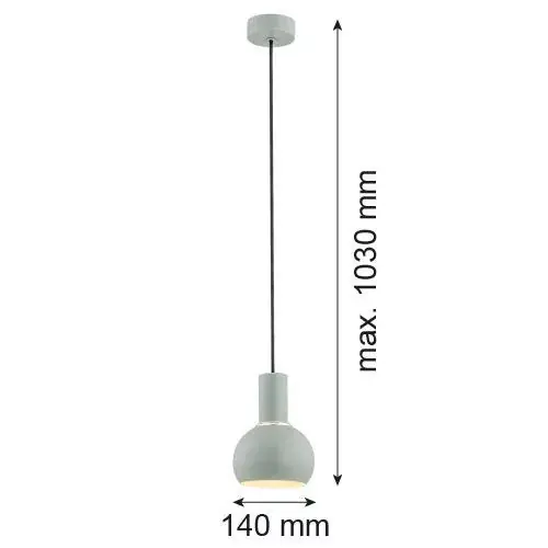 Akció Argon SINES 4214 Függőlámpa 1x15W/E27 IP20
