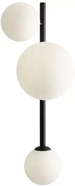 Aldex DIONE BLACK 1092Y1 Fali lámpa 1x60W/E14+2x40W/E27 Nézd meg most
