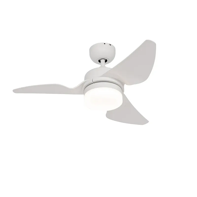Mennyezeti ventilátor fehér 86,7 cm LED-del, fényerőszabályzóval és távirányítóval - Yuki Expressz szállítás
