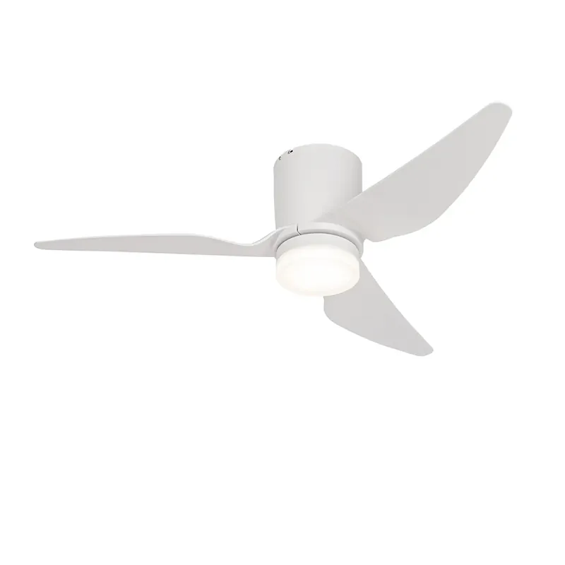 Mennyezeti ventilátor fehér 123 cm LED-del, fényerőszabályzóval és távirányítóval - Patty Expressz szállítás
