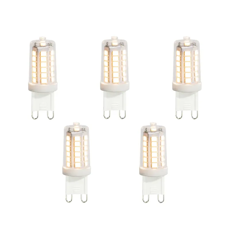 Ne maradj le 5 darabos G9 LED izzókészlet átlátszó 3,5W 480 lm 3000K