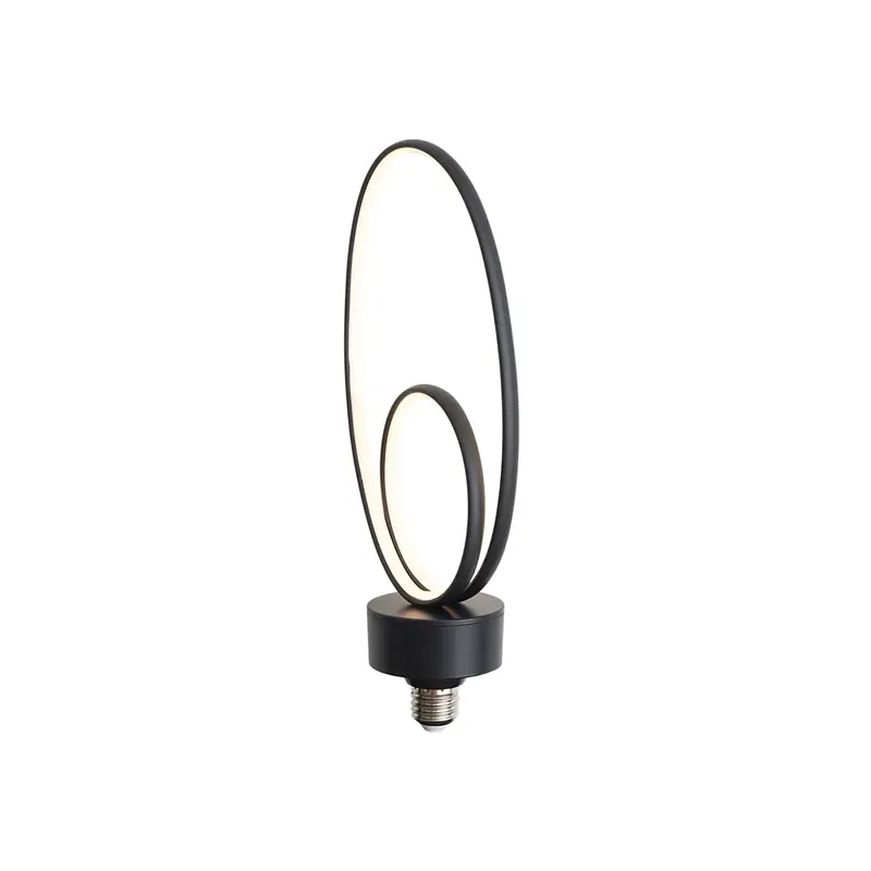 Rendeld meg most E27 LED Deco izzó fekete 6W 450 lm 3000K