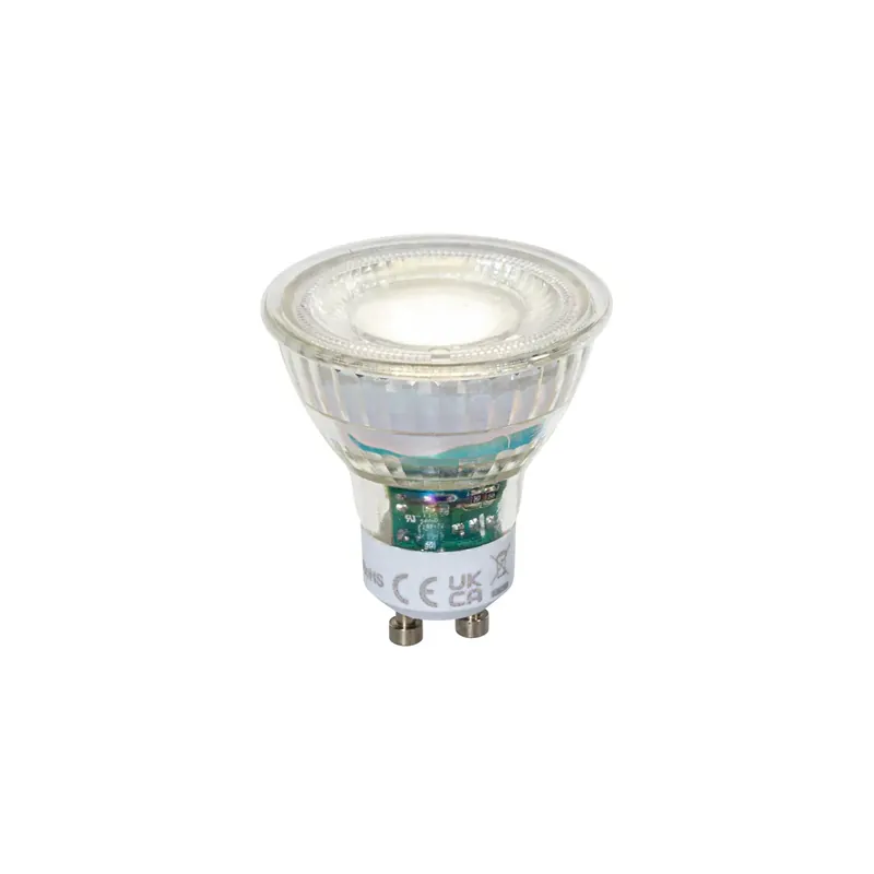 Szuper akció GU10 50mm-es dimmelhető LED izzó átlátszó 2,5W 450 lm 4000K