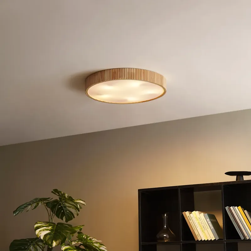 Vásárlói kedvenc Japandi mennyezeti lámpa fa 60cm 5-lámpás - Lyra