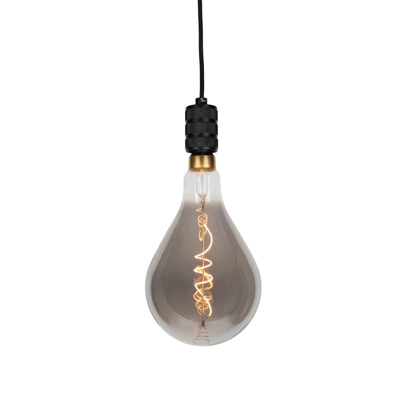 Design függőlámpa fekete LED-del és dugóval - Cavalux Utolsó esély