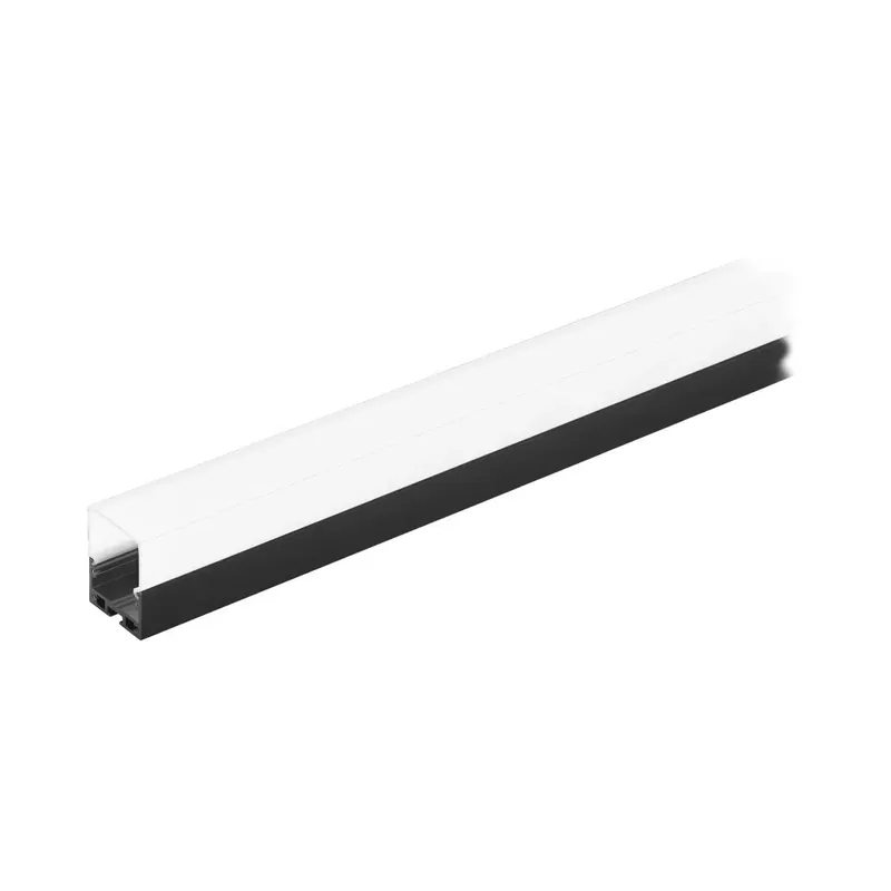 99012 EGLO SURFACE PROFILE 6 45mm-es 2m fekete mennyezeti led profil opál diffúzorral Legkelendőbb