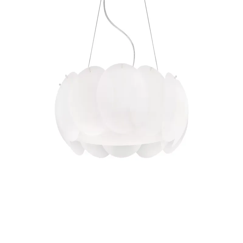 Azonnal elérhető OVALINO csillár, modern, fehér, 5-ös