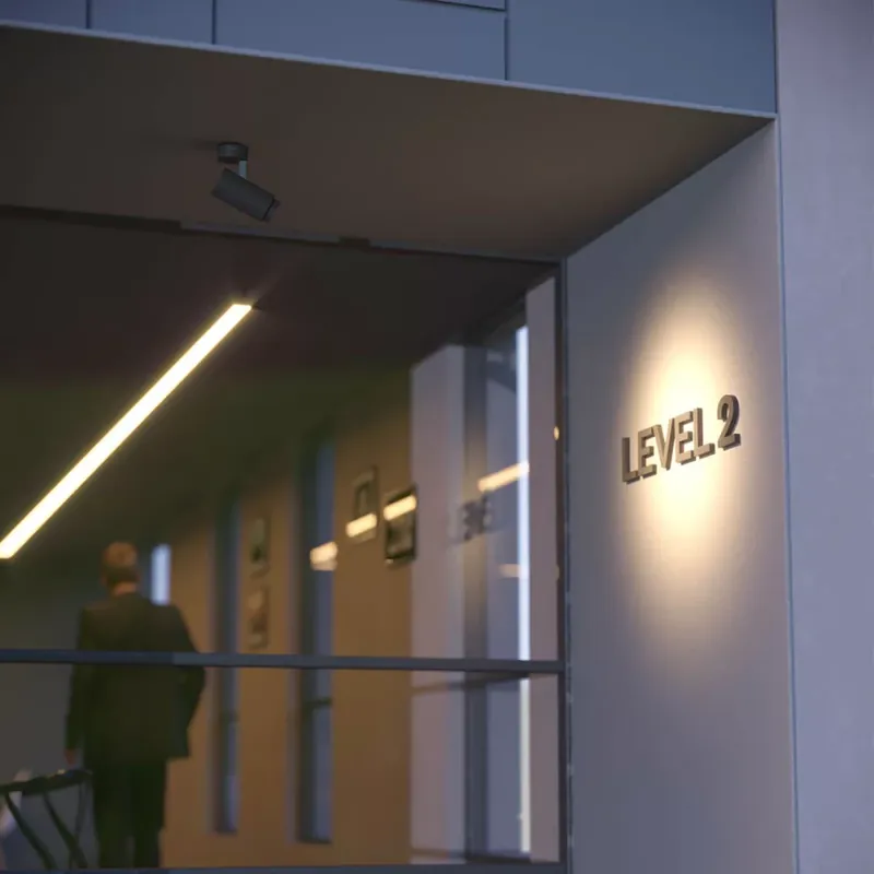 EAGLE kültéri LED fali lámpa szürke Expressz kézbesítés