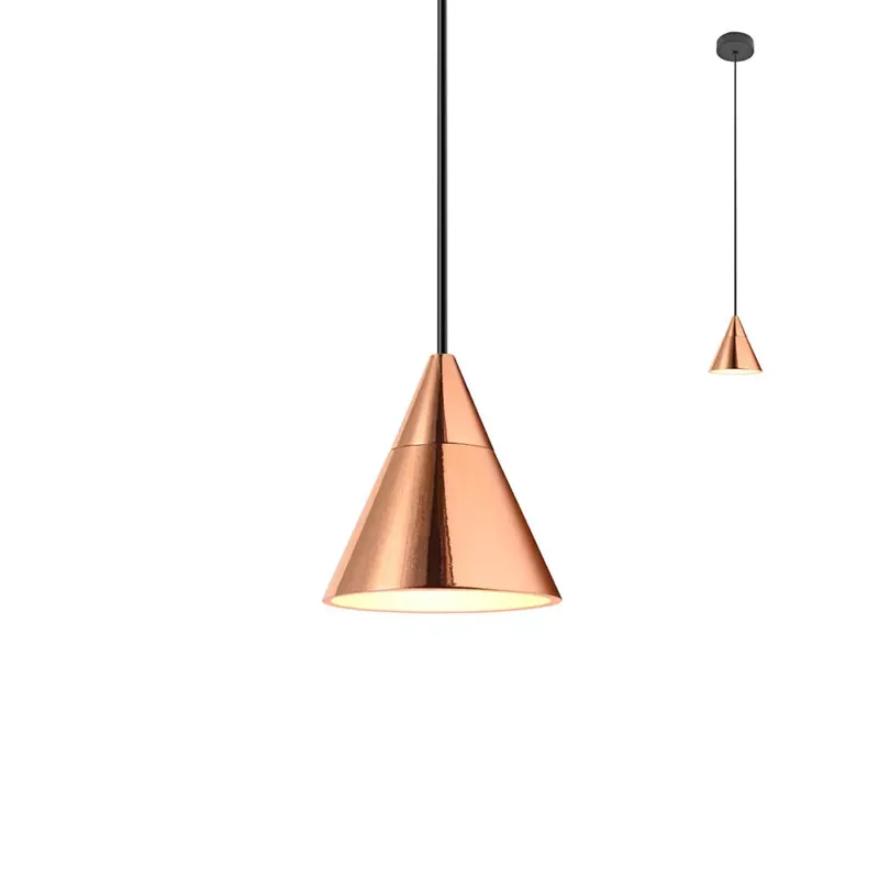 Vásárlói kedvenc KONO LED függőlámpa, rose-gold, rose-gold, 7cm