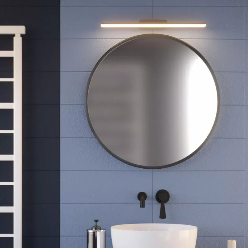 BARRIO LED tükörmegvilágító, fekete, 60 cm Gyors kiszállítás