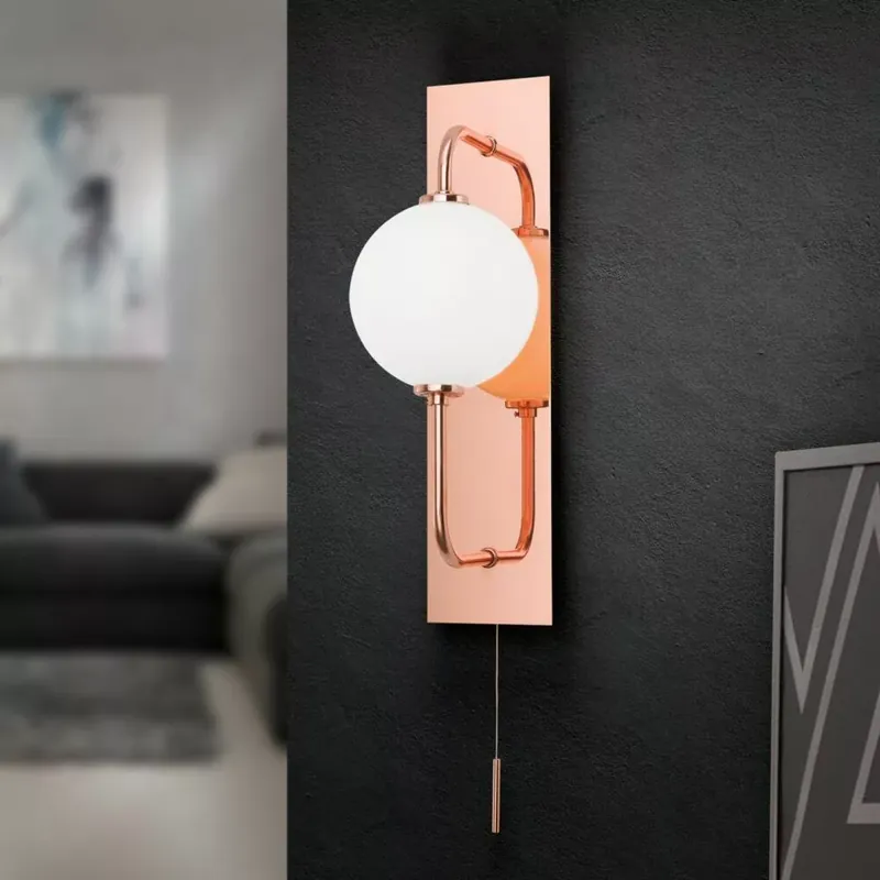 Olcsóbb PIPES modern fali lámpa, rose-gold