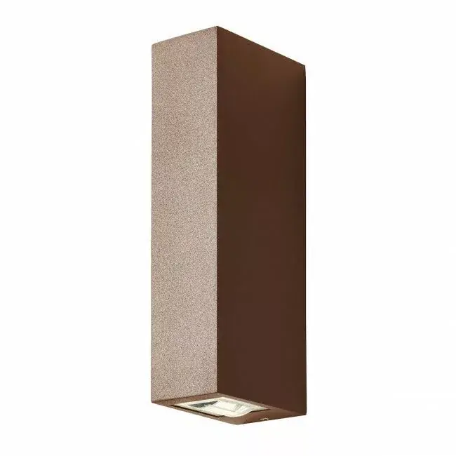 Bestseller ACE modern LED kültéri falilámpa, direkt/indirekt fény, barna, 6W/4000K