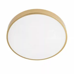 KNOB LED mennyezeti lámpa, matt arany, 40 cm Legjobb ár