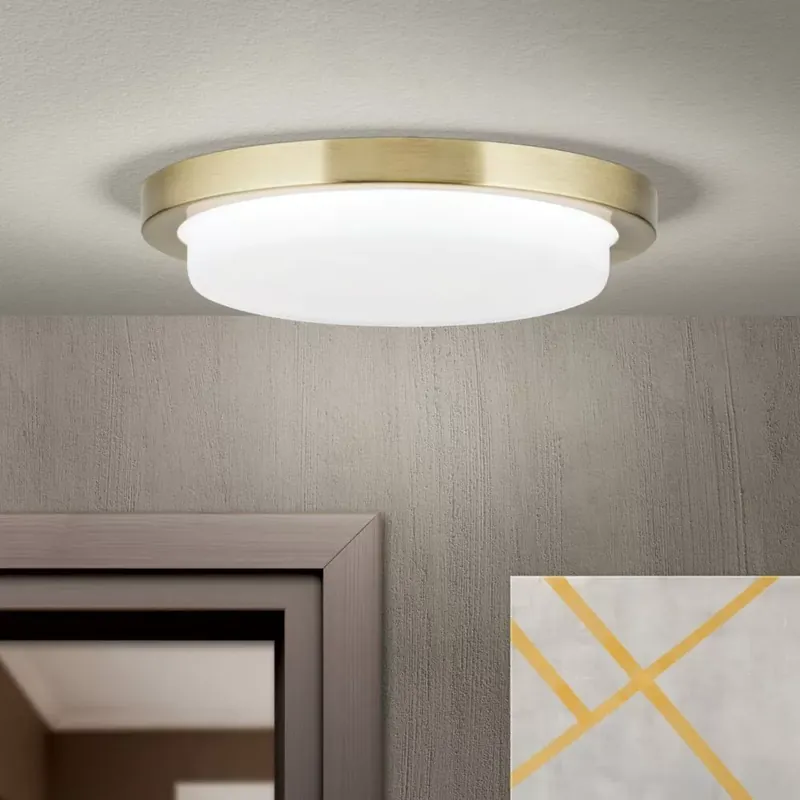 Ajánlat LEROX modern LED mennyezeti lámpa, D.20cm, patina