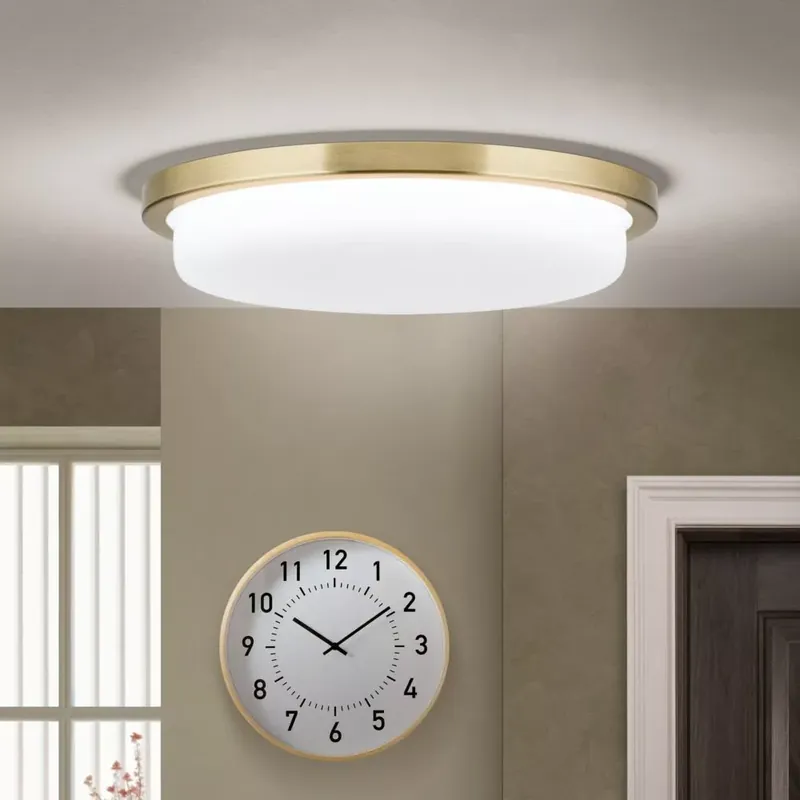 Vedd meg most LEROX modern LED mennyezeti lámpa, 30 cm, patina