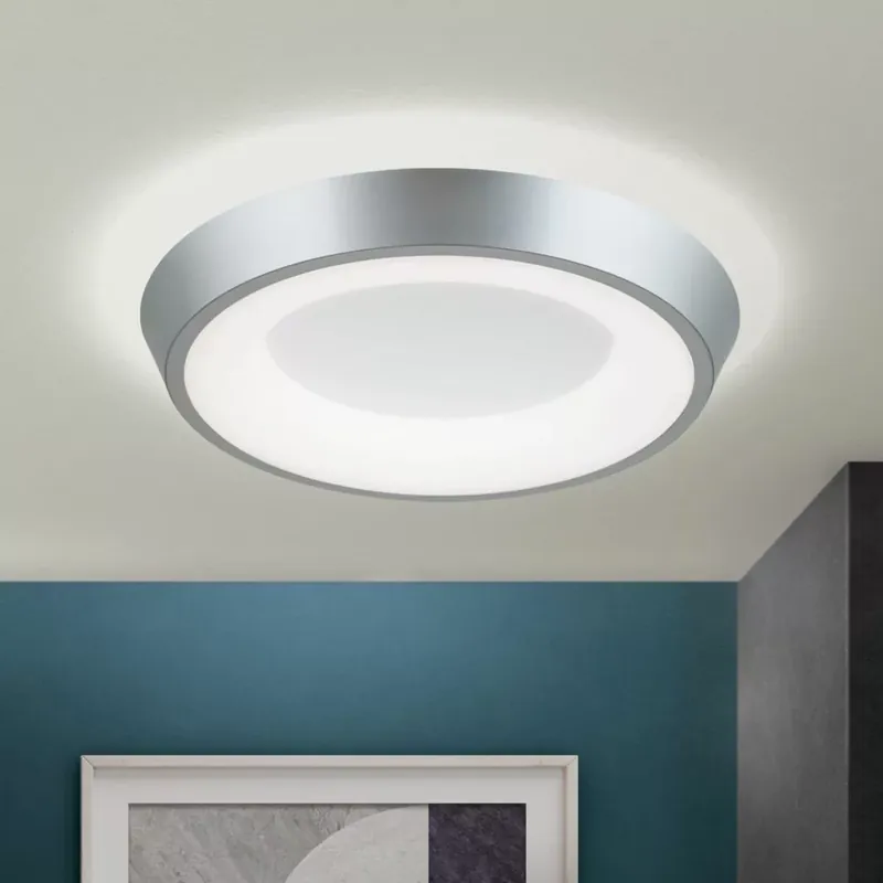 Szuper ajánlat LOOK modern LED mennyezeti lámpa,ezüst