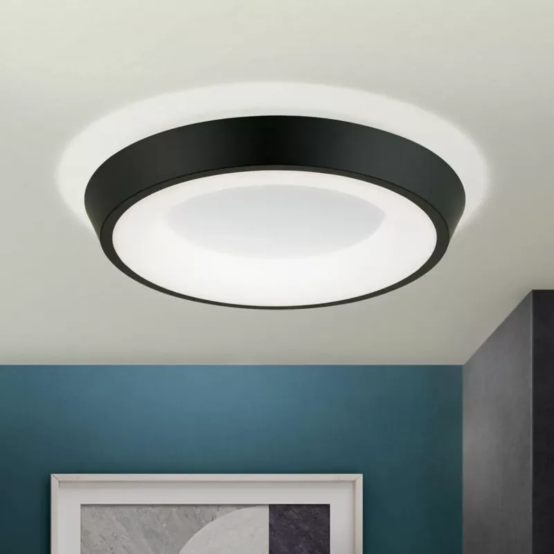 Szuper ajánlat LOOK modern LED mennyezeti lámpa, fekete