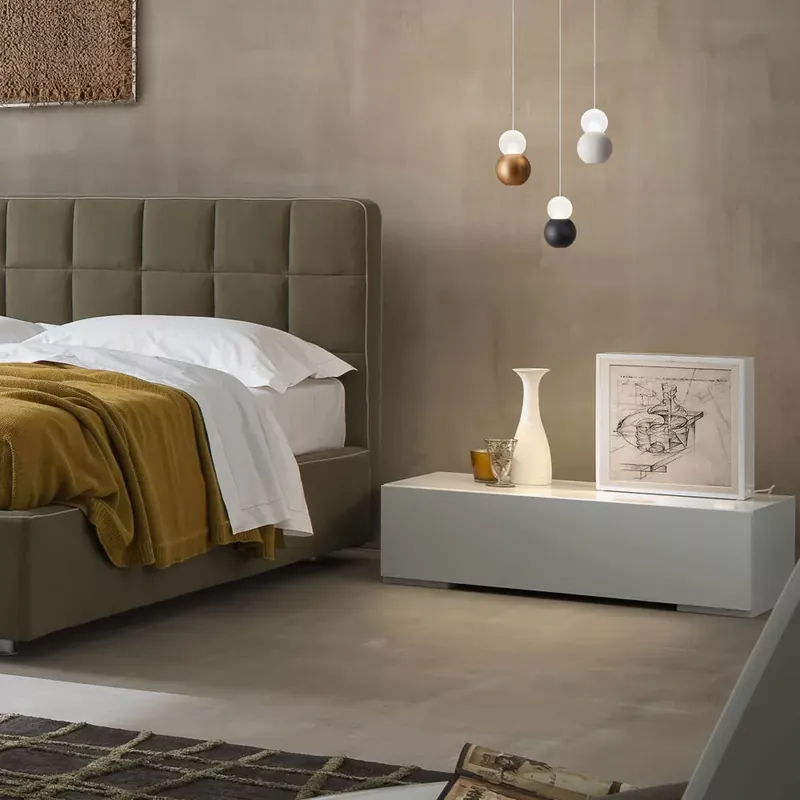 Szuper akció AOBA modern LED függőlámpa, matt fehér