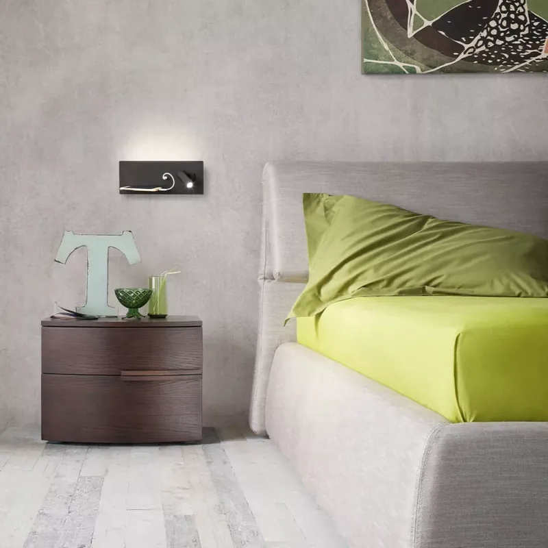 BROOK modern LED fali lámpa, fehér Vedd meg most