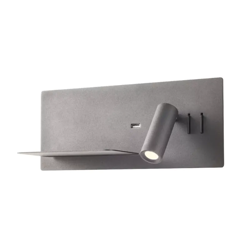 BROOK modern LED fali lámpa, matt fekete Árcsökkenés