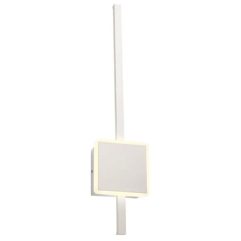 Utolsó esély DIAZ modern LED fali lámpa, fehér, szögletes