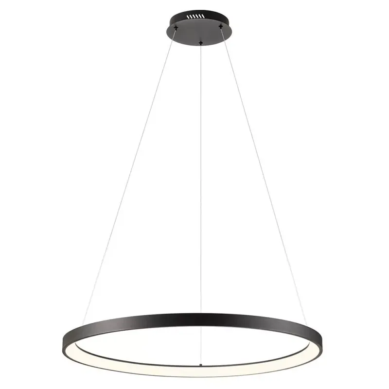 ICONIC minimál LED függőlámpa, fekete, 78 cm, 3785lm Expressz kézbesítés