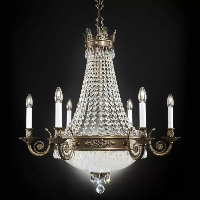 Szuper ajánlat Kristály csillár, EMPIRE CRYSTAL, tizenkettes
