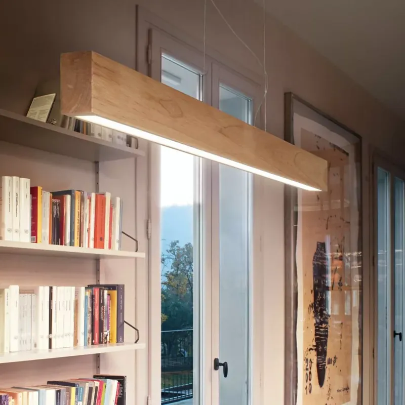 LED függő lámpa, Craft, natúr fa Bestseller